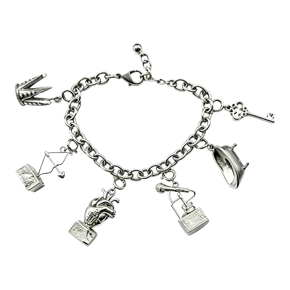 Suki Waterhouse - Loveland Charm Bracelet & Game Piece Set